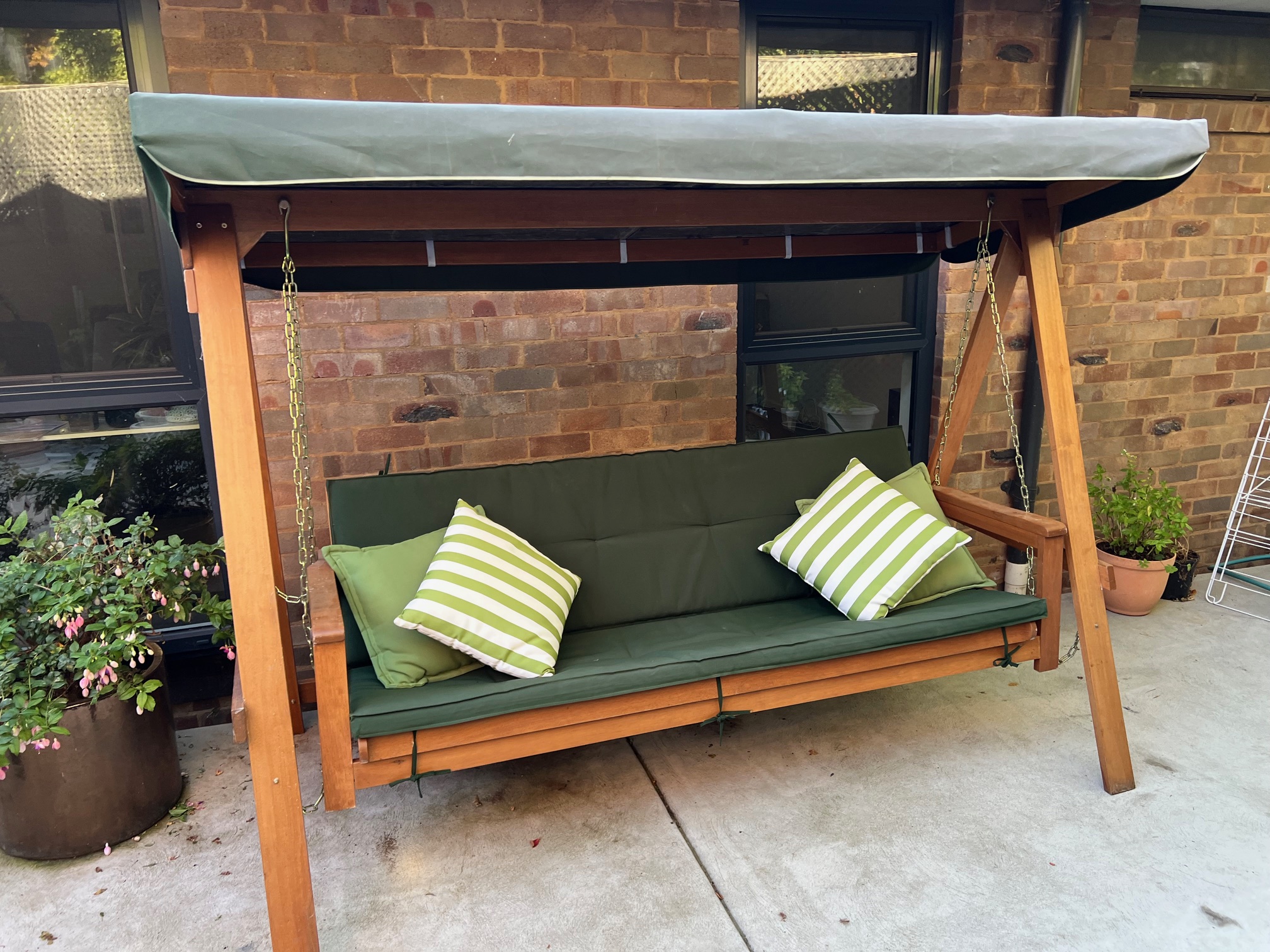 Benchswing set installed
