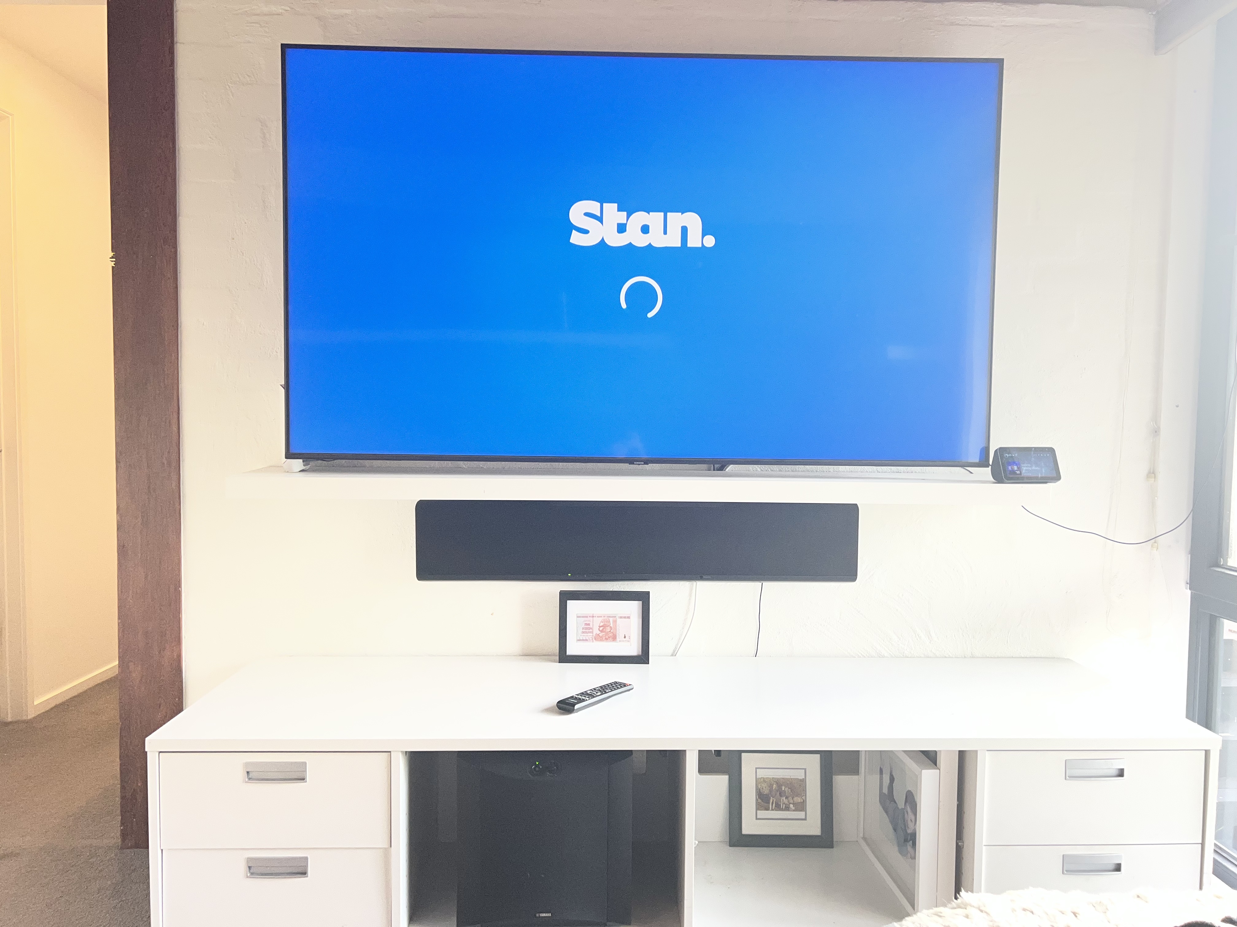 TV and soundbar mount, install & setup